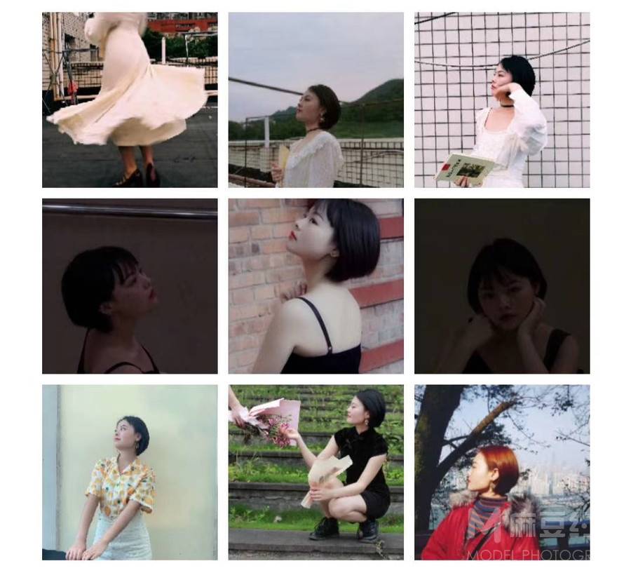 清新模特