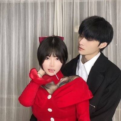 情侣模特