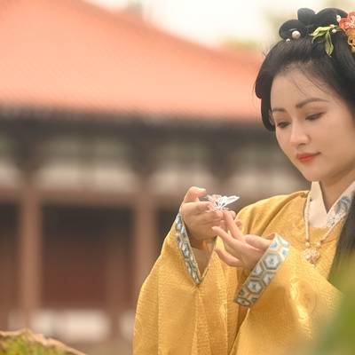 汉服模特