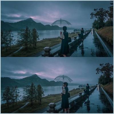 森系模特