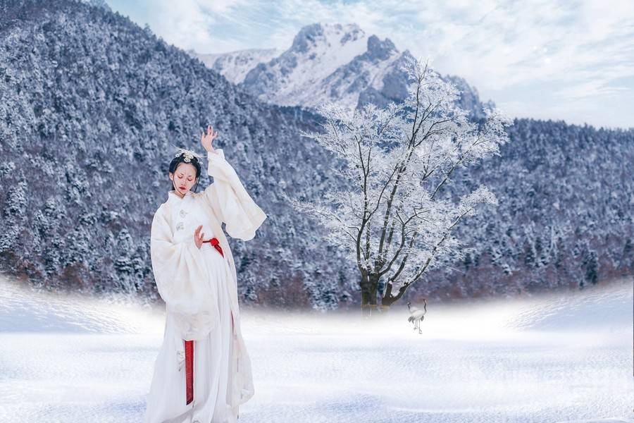 汉服模特