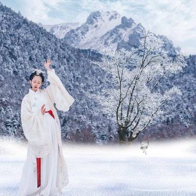 汉服模特