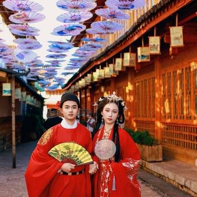 汉服模特
