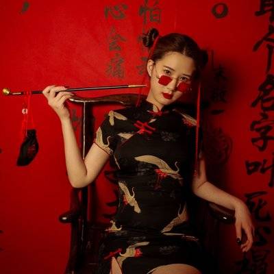 民国模特