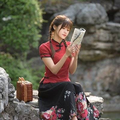 旗袍模特