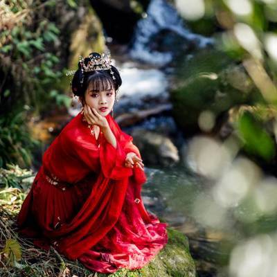 汉服模特