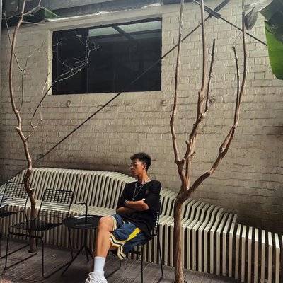 黑白模特