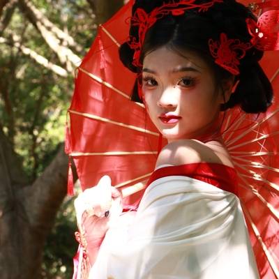 森系模特