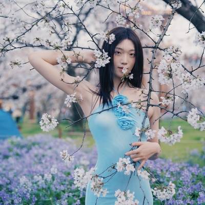森系模特
