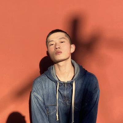 黑白模特