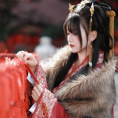 汉服模特