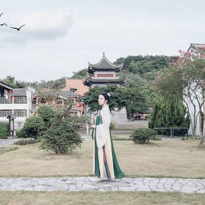 汉服模特