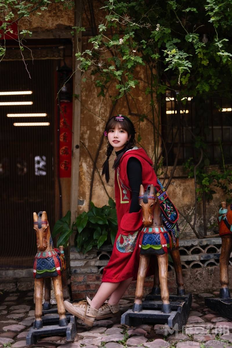 森系模特