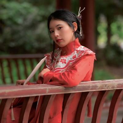汉服模特