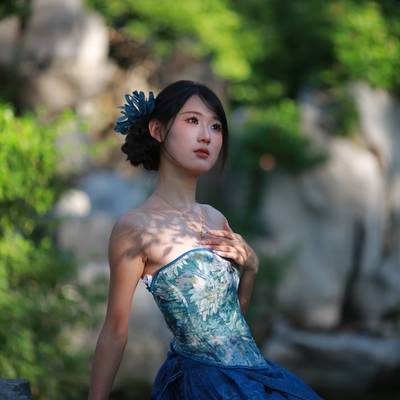 森系模特