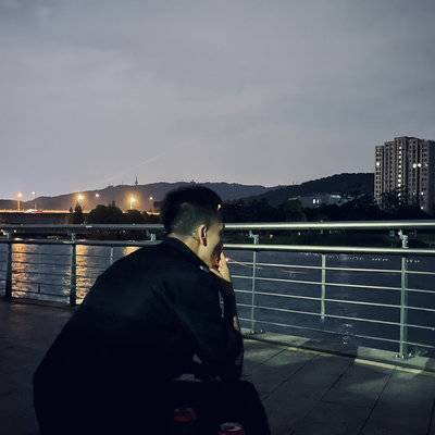 黑白模特