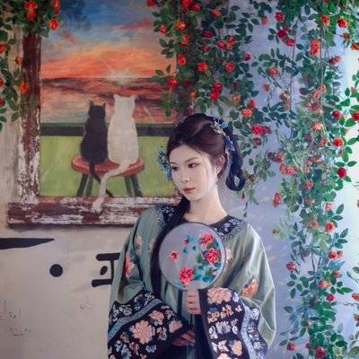 汉服模特