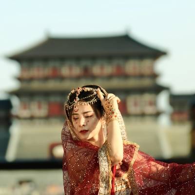 汉服模特