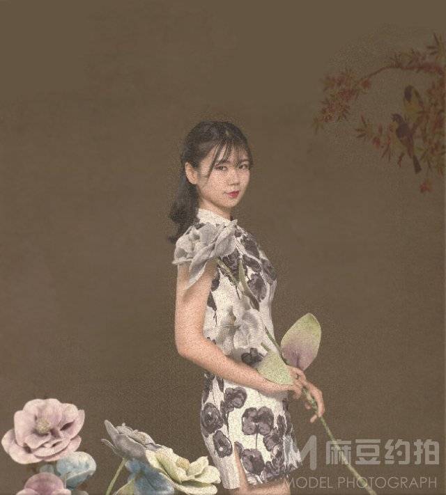 胶片模特