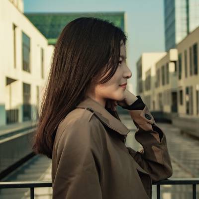 黑白模特