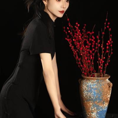 旗袍模特