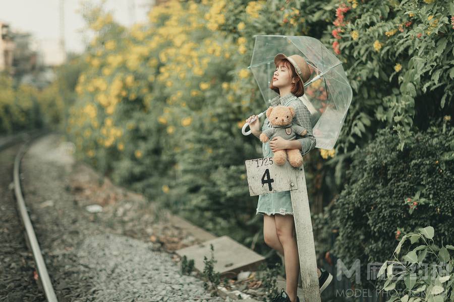 森系模特