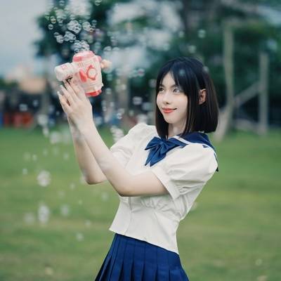 森系模特