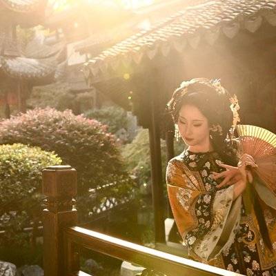 汉服模特