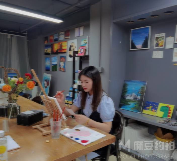 清新模特
