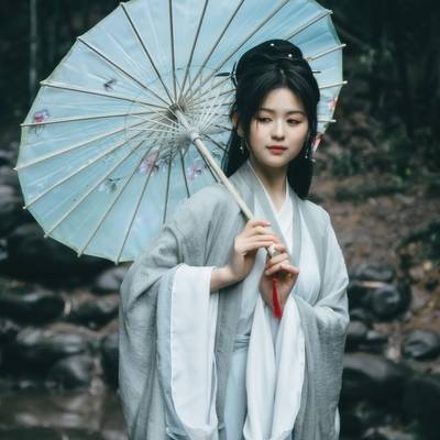 森系模特