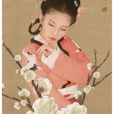 汉服模特