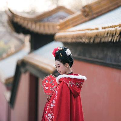 汉服模特