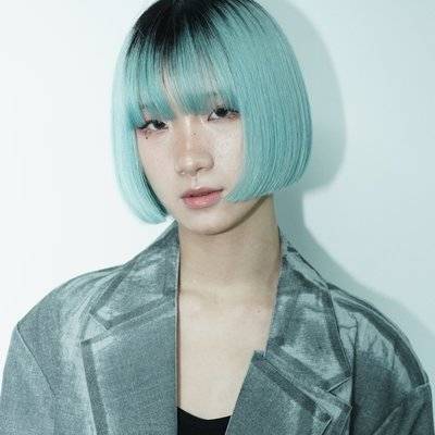 黑白模特