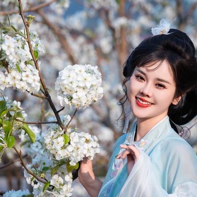 汉服模特