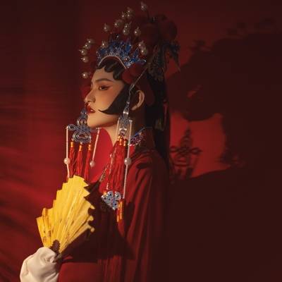 情绪模特
