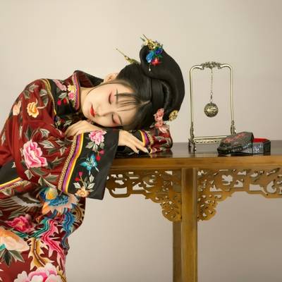 民国模特