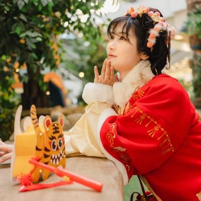 汉服模特