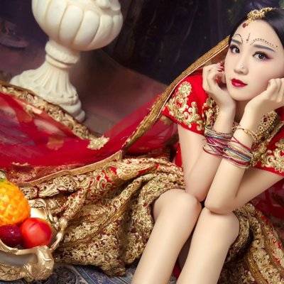 妆容模特