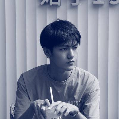 黑白模特