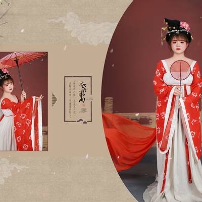 汉服模特