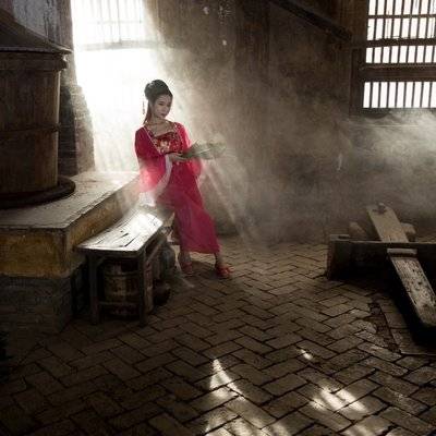 汉服模特
