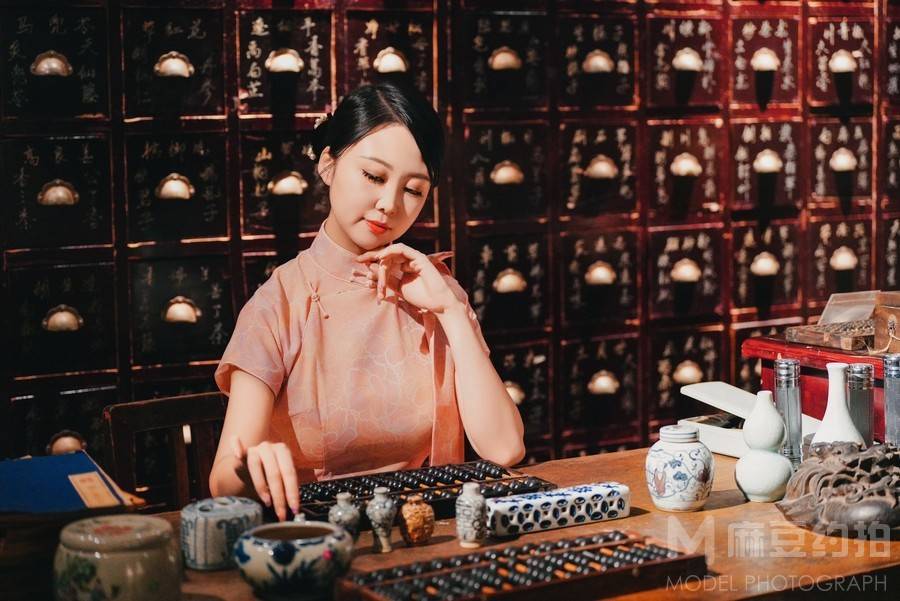 复古模特