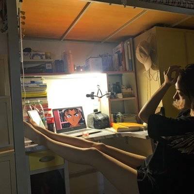 校园模特