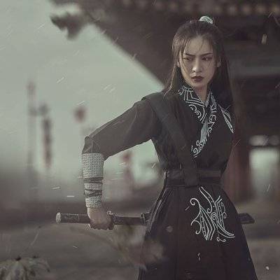 汉服模特
