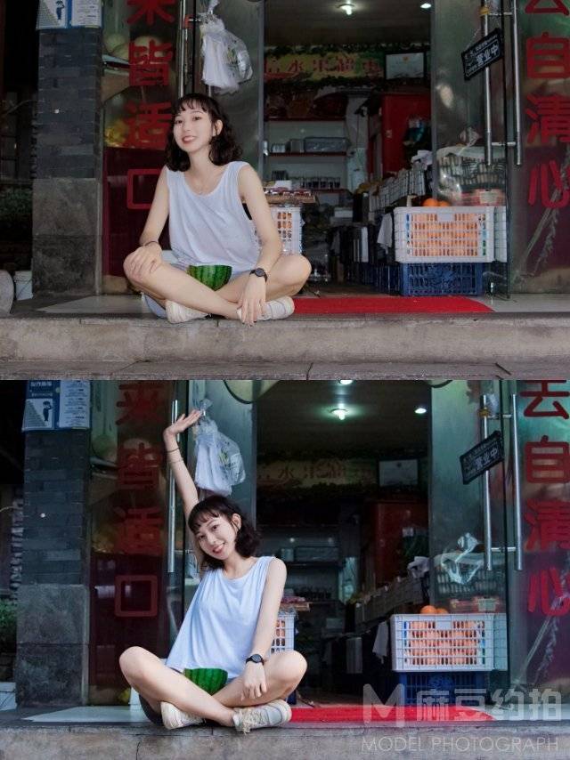 森系模特