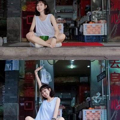 森系模特
