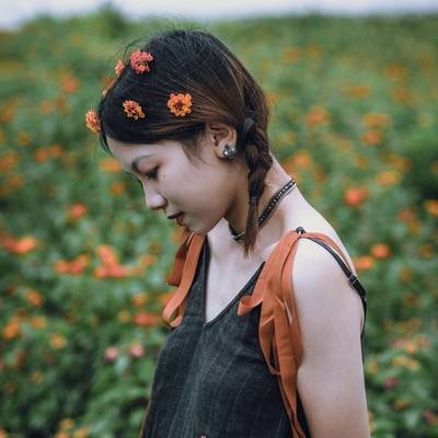 森系模特
