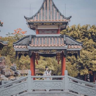 汉服模特