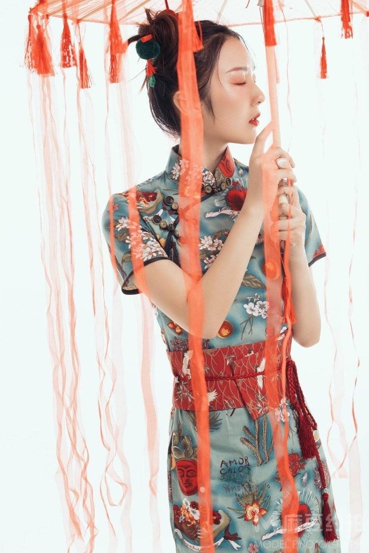 旗袍模特
