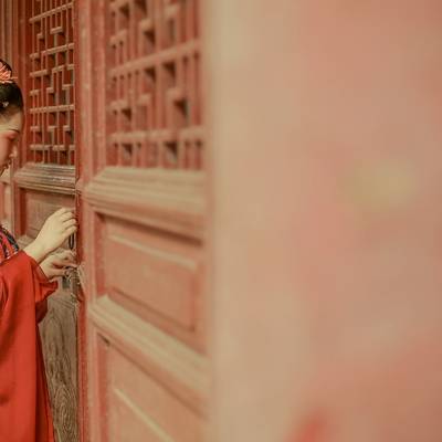 汉服模特